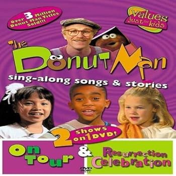 DVD Donut Man: On Tour and Resurrection Celebration Book