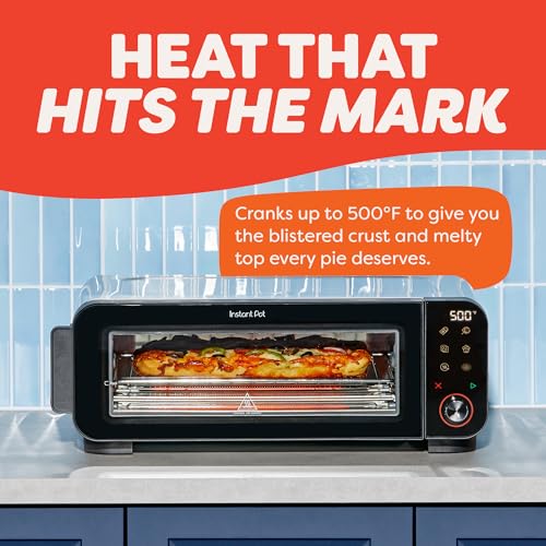 Instant Pot No Preheat Required* 6-in-1 Pizza and Toaster Oven with InstantHeat Technology, Fits a 12" Fresh or Frozen Pizza, Bake, Toast, Broil, & Reheat by Instant Pot - Image 7