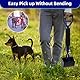 WVacFre 70cm Hundekotschaufel,Pooper Scooter,Faltbarer Hund Pooper Scooter mit Unzerbrechlichem und Langlebigem Material