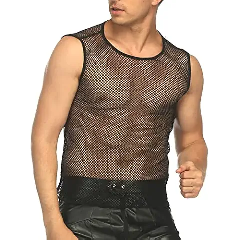 Débardeur Filet Transparent ROSVAY Cover