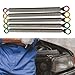 Colaxi 5pcs Pilates Reformer Pilate Equipment Accessories Wire Steel Tension Spring