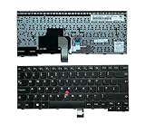 HuiHan Ersatz für Lenovo Thinkpad E450 E450C E455 E460 E465 UK-Tastatur.