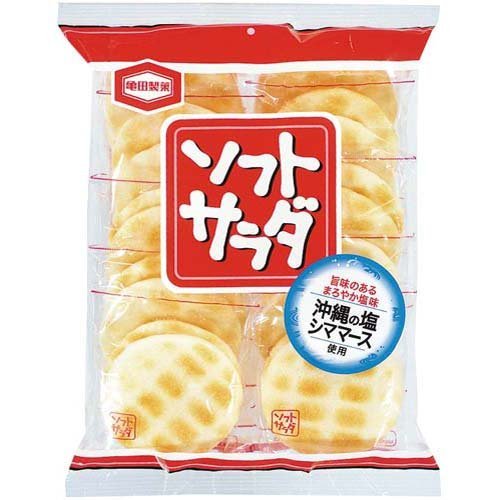 亀田製菓 ソフトサラダ 10袋(20枚入)×3パック入 亀田製菓 ソフトサラダ 10袋(20枚入)×3パック入