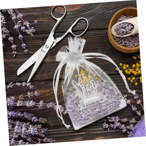 20 bolsas de malla con cierre para sachets de lavanda miniatura 7