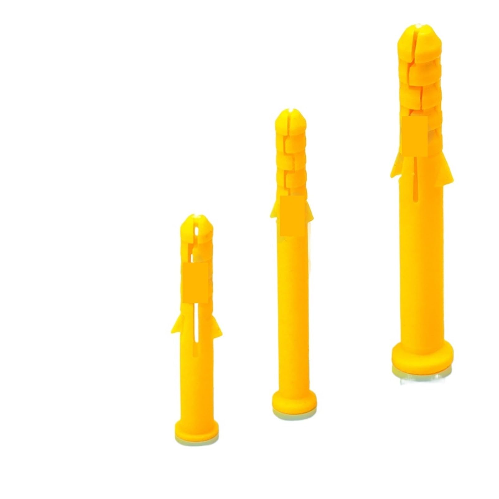 Lot de 170 chevilles en plastique pour vis autotaraudeuses M6 M8 M10 (60 mm, 50 pièces)