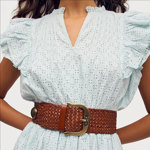 Sam Edelman 60MM | 2.5” BRAID W/CONCHOS by Sam Edelman - Used condition - US$32.11