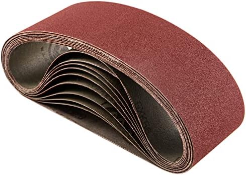 Lot De 10 Bandes Abrasives Leman 75 X 533 - Équipement Quotidien à Prix