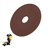 Replacement Grinding Disc 105 mm x 22 mm Sanding Disc for Chain Sharpener Saw Chain Sharpener Accessories Suitable for 3/8 Inch 325 Pitch Chainsaw Sharpener 1 Piece