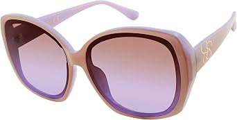 Jessica Simpson Womens Oversized Square Sunglasses