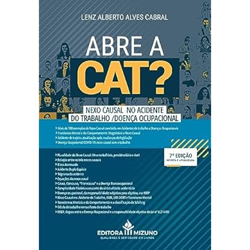 Capa do livro Abre a Cat? Nexo Causal no Acidente do Trabalho ou Doença Ocupacional 7ª edição