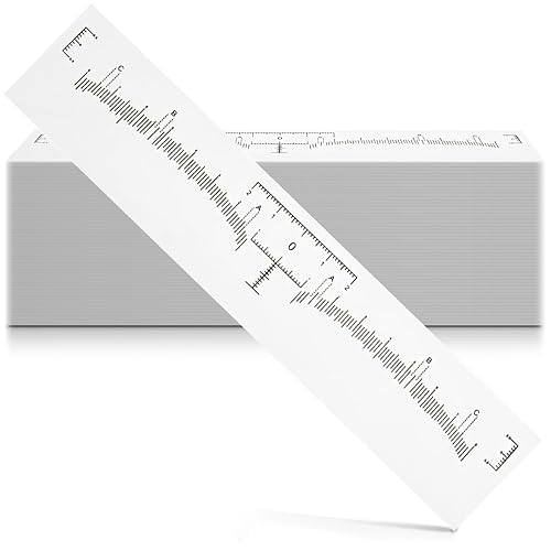 Miniatura 8 de Existing Beauty - Regla desechable para cejas  Suministros de microblading para modelar cejas  Kit adhesivo de mapeo de cejas  Herramienta de
