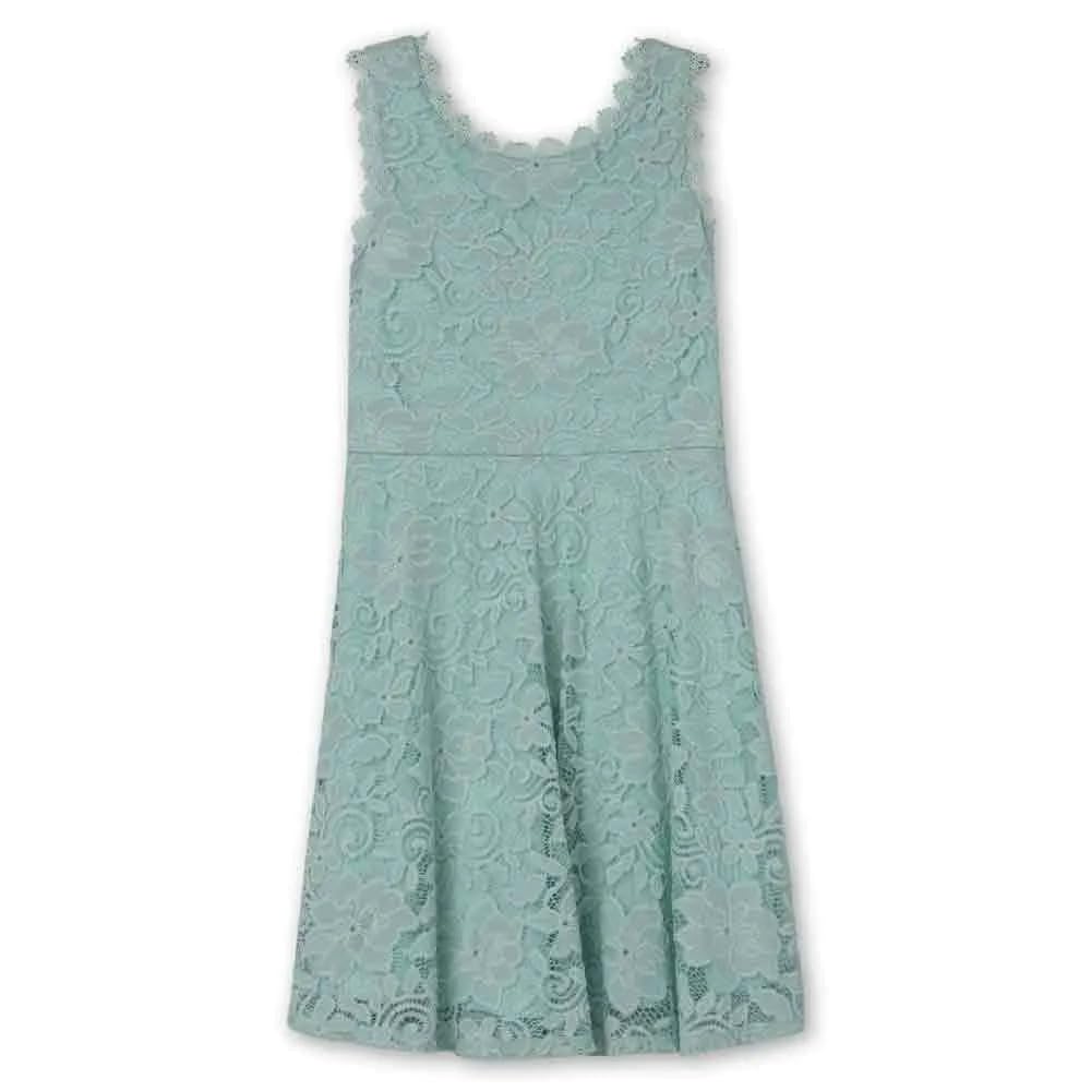 Speechless Girls' Allover Lace Skater Party Dress