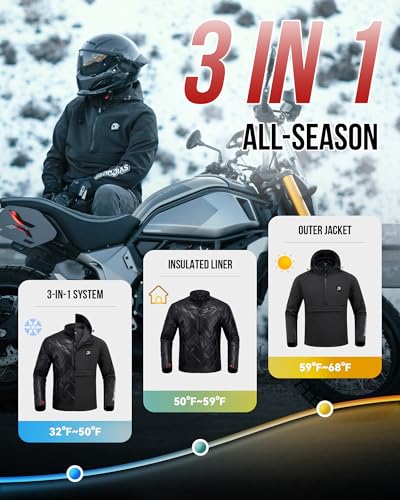 IRON JIA'S 3-in-1 Riding Hoodie