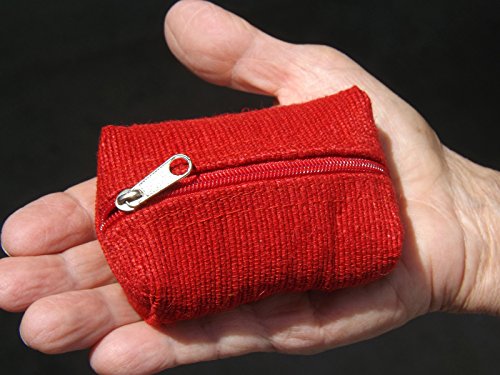 Image of Handmade Abaca Pillow-Style Coin Purse (2 pack)