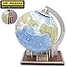 Liberty Imports 3D Puzzle DIY Model Set - Worlds Greatest Architecture Jigsaw Puzzles Building Kit (Planet Earth)