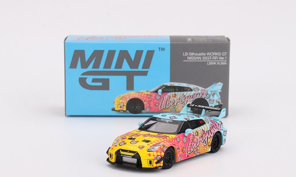 Amazon.com: 1:64 Diecast Model Car Compatible with Mini GT 1:64 LB