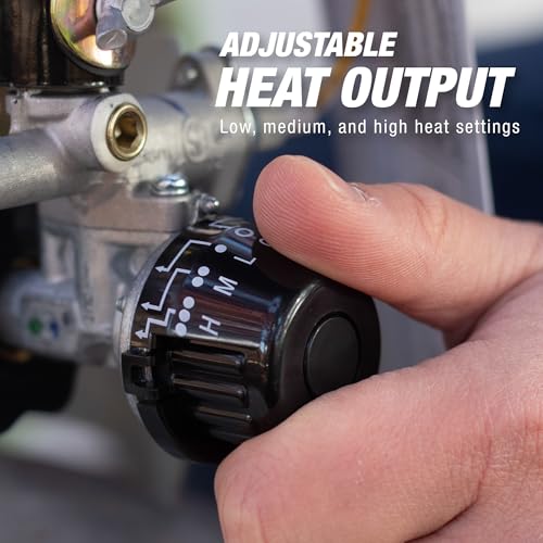 Image of Mr. Heater 15,000 BTU Single Tank Top Portable Propane Radiant Heater