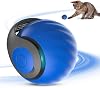 Cat Toys for Indoor Cats, 2025 New Interactive Cat Toy Ball with Feather Tail, Smart Rechargeable Automatic Cat Toy Diameter 1.96in, Interactive Kitten Rolling Ball for Exercise Blue1