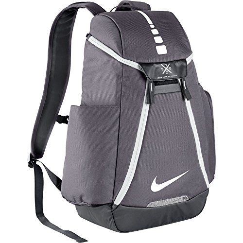 Nike Hoops Elite Max Air Team 2.0 Basketball Backpack (Charcoal/Dark Grey/White, One_Size)