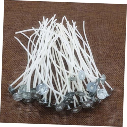 Mechas para velas de algodón pre-enceradas 100 unidades miniatura 6