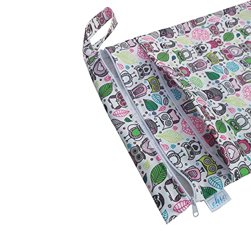 Image of Chic Buddy Waterproof Wet Bag, Washable, Reusable for Travel, Beach, Pool, Stroller, Diapers, Dirty Gym Clothes, Wet Swimsuits, Toiletries