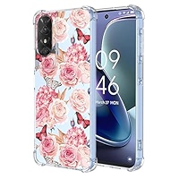 BORYA Case For TCL 50 SE (TCL 50SE), Transparent Ultra-thin