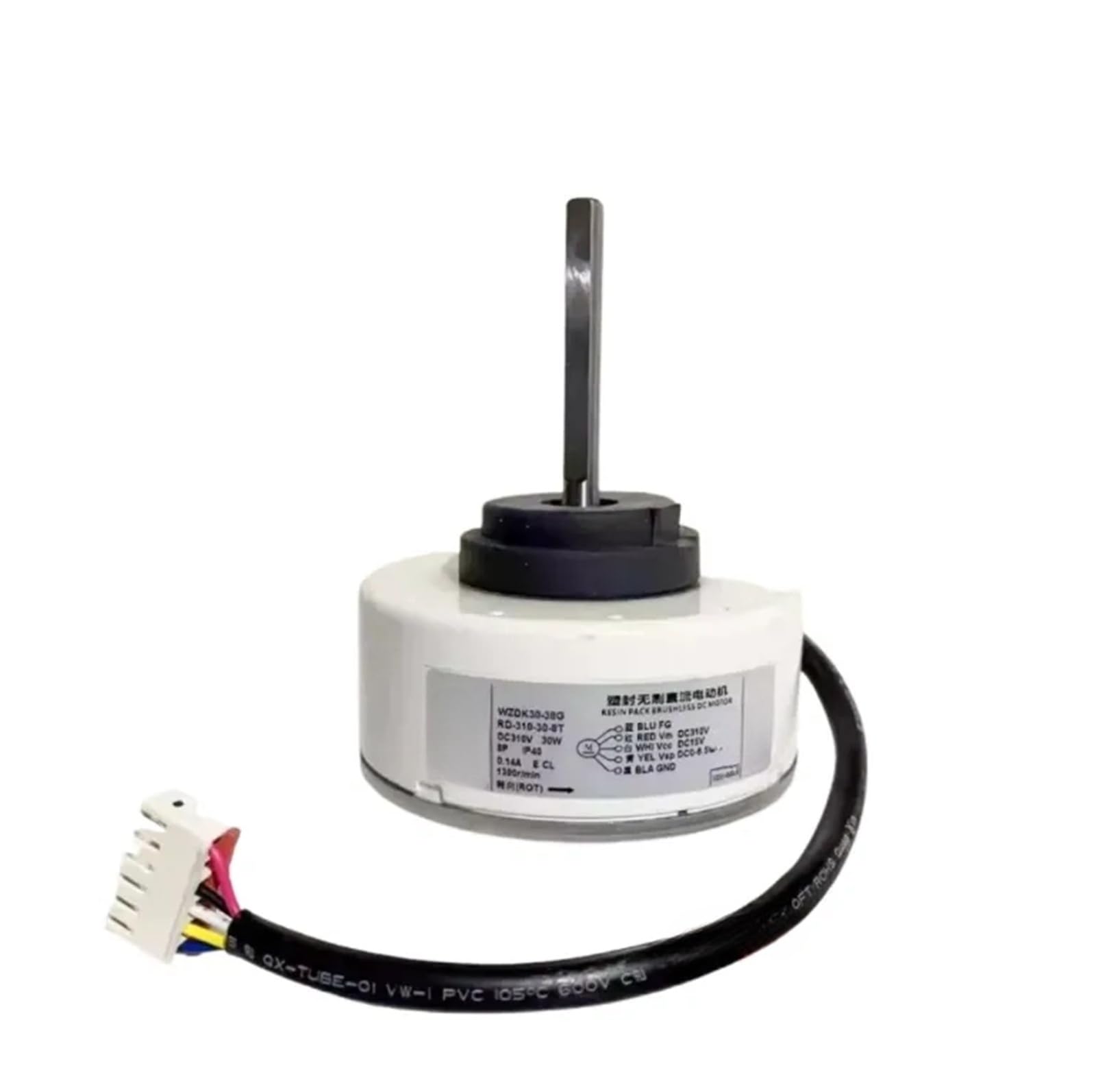 Weigexieo One Color Inverter Air Conditioner Dc Motor Rd-310-30-8T ，Compatible For Midea， Wzdk30-38G Dc310v