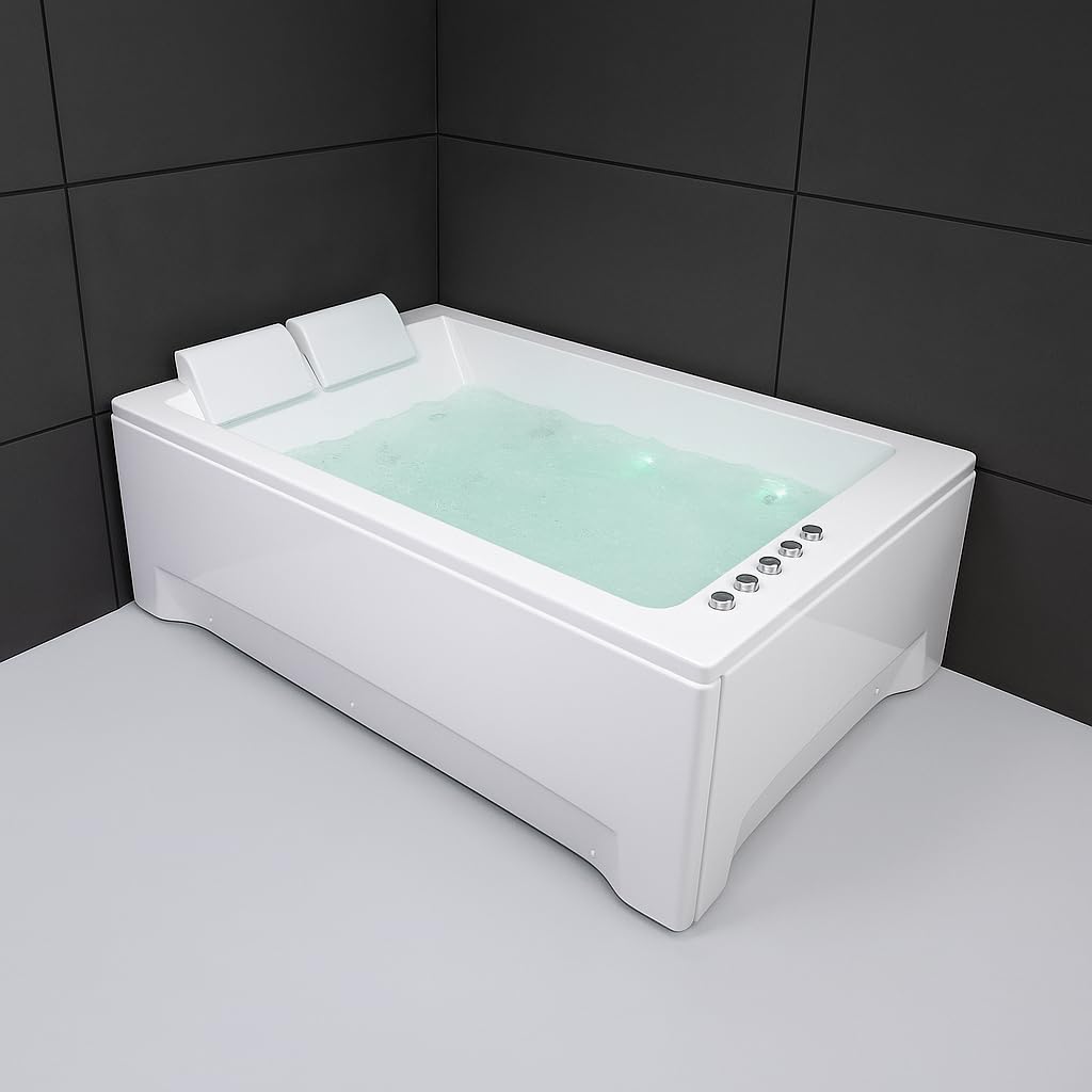 SPALINA KENSHO Duo Wave - Vasca idromassaggio 2 posti L 180 x l 120 cm, by