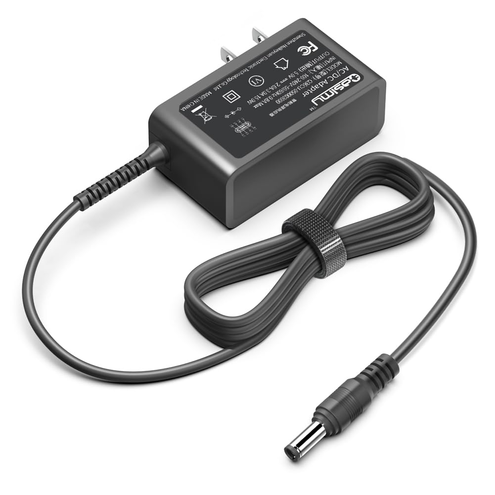 CASIMY 5V 2A Charger for Yealink IP Phone SIP-T29G T46U T54W T57W T46S T48U T48S T58A T58-CAM T53W MP54 MP56 SIP Phones for Teams CP860 PS5V2000US Power Adapter SIP-T38G SIP-T46G SIP-T48G SIP-T32G