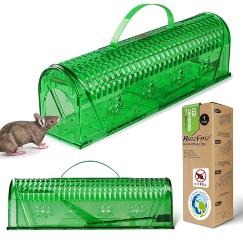 Humane Rat Trap, RatzFatz Live Catch Mouse Trap,...
