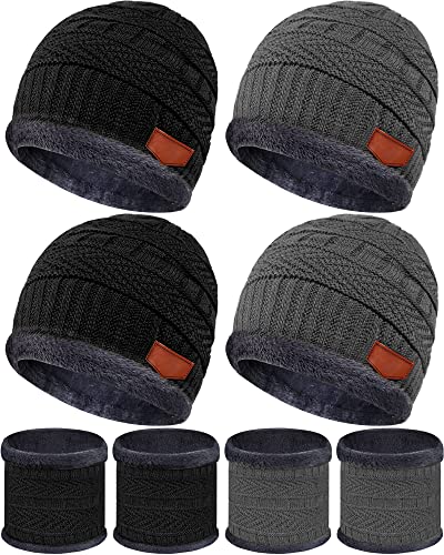 Gorro y bufanda de invierno para niños: ideal para el colegio y parques