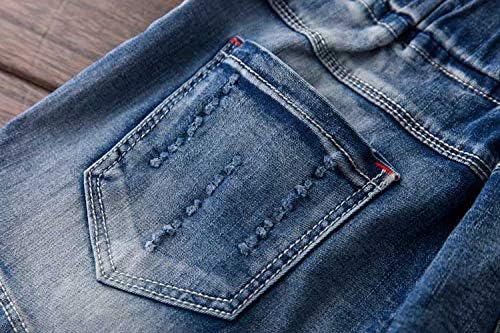 Yao Summer Little Girls Cotton Denim Bib Braces Rompers - Image 8