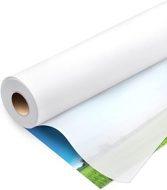 ELES VIDA Papier do wykrojów, rolka 42 cm x 50 metrów bieżących, 35 g/m  papier do rysowania, wzór do szycia krawieckiego, wzór cięcia papieru