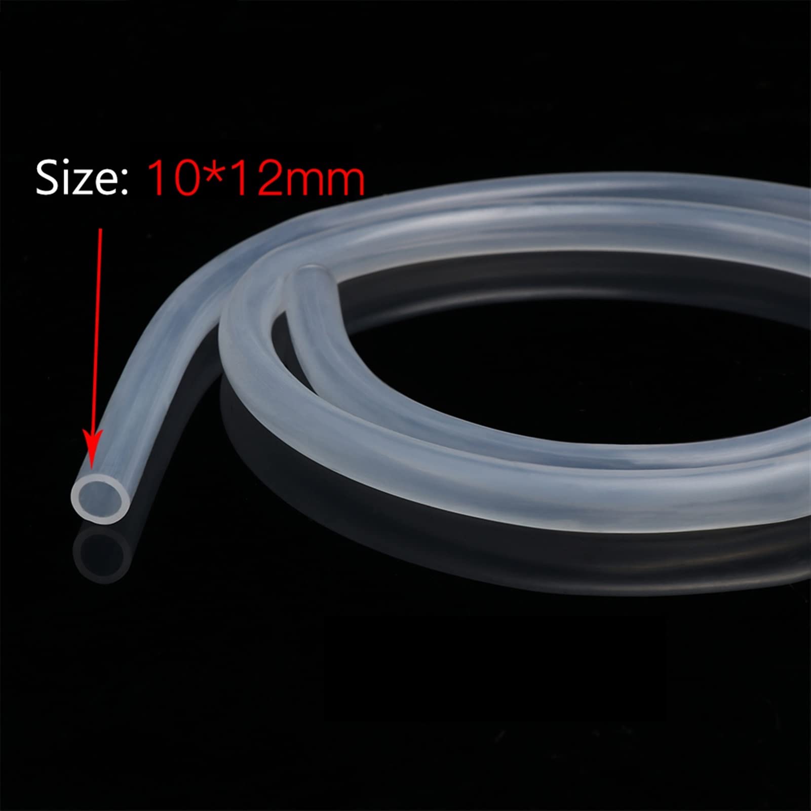 Aolity Mdingbao-Silicone Hose Tube 1M / 5M 10M Food Grade Clear Transparent Silicone Rubber Hose 4 5 6 7 8 9 10 11 12 14 16 Mm Out Diameter Flexible Silicone Tube, High Temperature Resistance