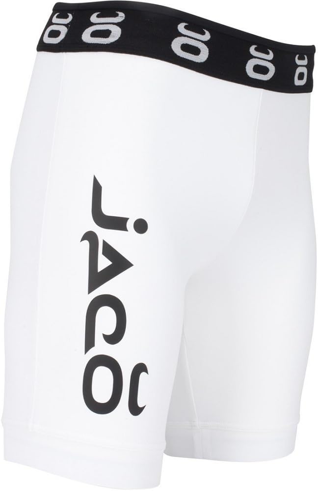 Jaco Clothing Men’s Shorts Athletic White Pro MMA Compression Fight Shorts for Running Boxing Gym
