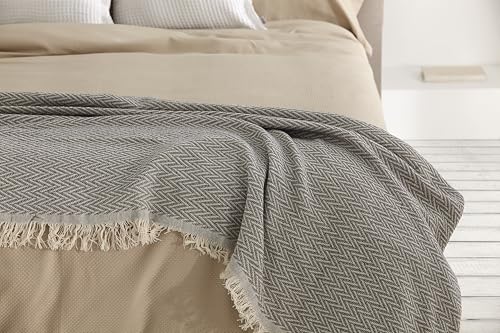 Housse de couette coton bio perle 150 160 parure lit deux personnes - 4
