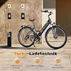 Finbike E Bike mit Abnehmbarer 36V 10.4Ah Akku Bis zu 88KM, 26 Zoll Elektrofahrräder mit 7 Gang Getriebe für Herren Damen Pendler Reisen Übung,60N.m 250W Motor E Fahrrad mit LCD-Display #1