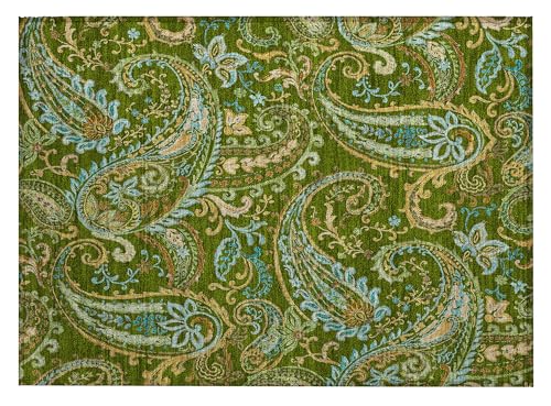 Addison Rugs Chantille ACN533 Verde 51 cm x 76 cm miniatura 1