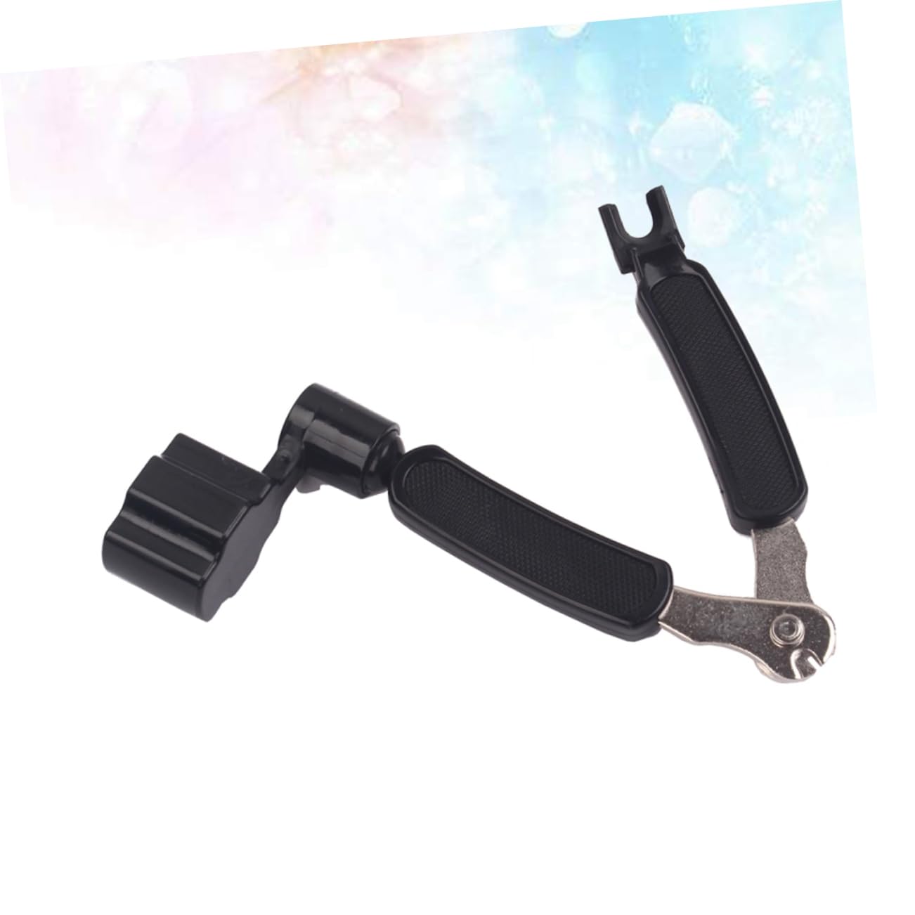 OFFSCH Guitar String Winder Tool 3-in-1 Peg Winder String Cutter Pin Puller for Bass Banjo Dobro