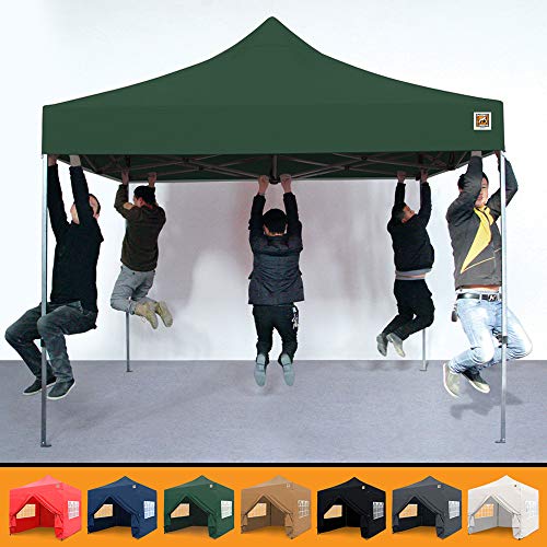 Gorilla Gazebo ® Pop Up 3x3m Heavy Duty Waterproof Commercial Grade Market Stall 4 Side Panels and Wheeled Carrybag