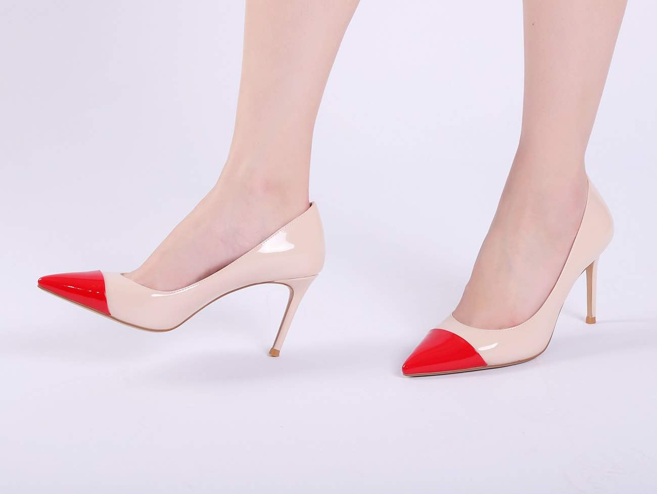 Castamere High Heels Womens Pointed-Toe Slip-on Pumps 8.5CM Stiletto Heel Shoes - Image 2