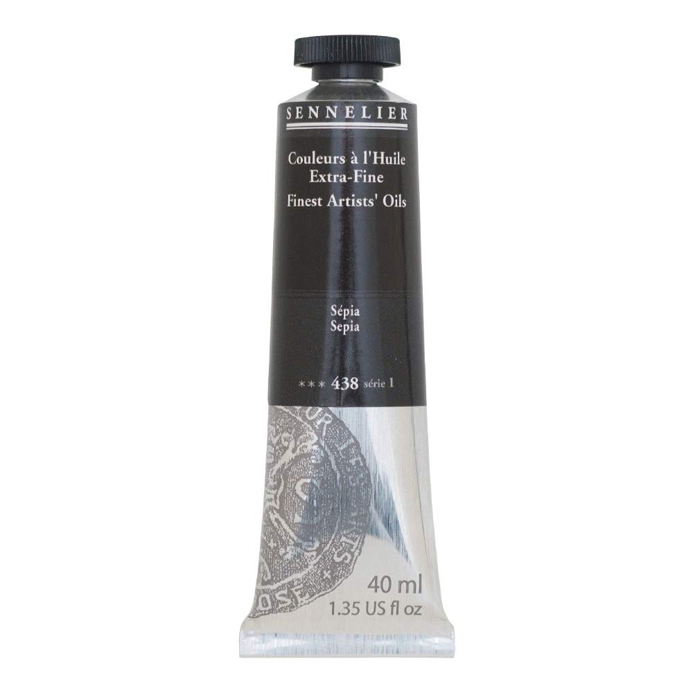 Sennelier Brown New 40Ml Artist Oil Sepia Series 1