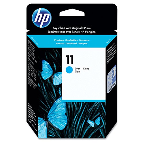 Cartouche d'encre HP 11 Cyan 2350 pages consommable impression jet d'encre couleur