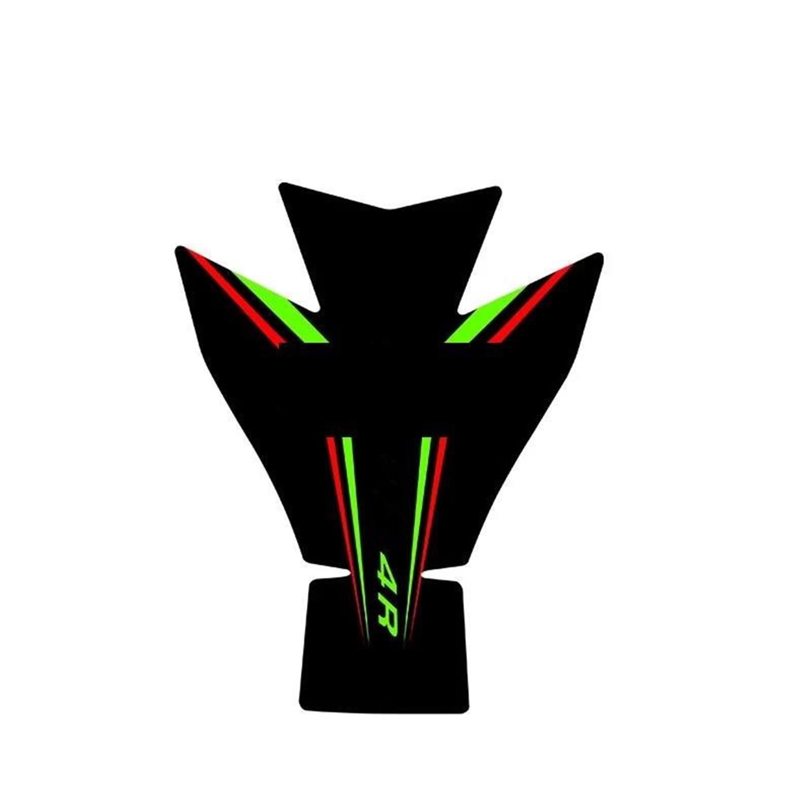 for Kawasaki for ZX4R for ZX4RR Motorcycle Body Fairing Sticker Tank Pads Gas Grip Traction Protector Fairing Sticker(Color16)