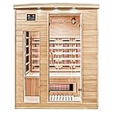 ✅ 𝟐𝟑𝟎 𝐕 𝐀𝐍𝐒𝐂𝐇𝐋𝐔𝐒𝐒: Sie benötigen keinen Starkstrom, für unsere Infrarot Kabine genügt eine gewöhnliche 230 V-Steckdose. So haben Sie zu einem sehr geringen Kostenaufwand, maximale Effizienz. LED-Strahler sorgen ebenfalls für eine langhaltige Beleuchtung
