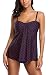 Charmo Women's Polka Dot Tankinis Bathing Suits With Boy Leg Swimsuits Bathing Suits Tankini,Black Polk Dot,XX-Large