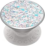 PopSockets PopGrip: Swappable Grip for Phones & Tablets - Sparkle Snow White