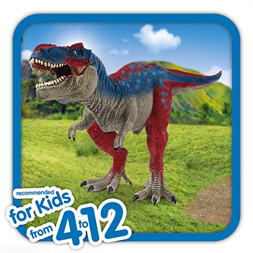 SCHLEICH Dinosaurier-Spielzeug für Jungen und Mädchen von 4 bis 12 Jahren, Tyrannosaurus Rex, Blau – Bild 2
