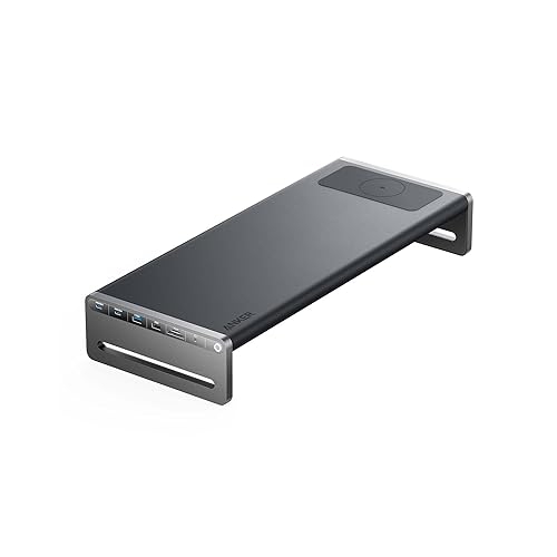 Immagine del prodotto Anker 675 USB-C Docking Station (12 in 1, supporto per monitor, wireless) con porte USB-C da 10 Gbps, display HDMI 4K a 60 Hz, tappetino di ricarica wireless, per dispositivi USB -C