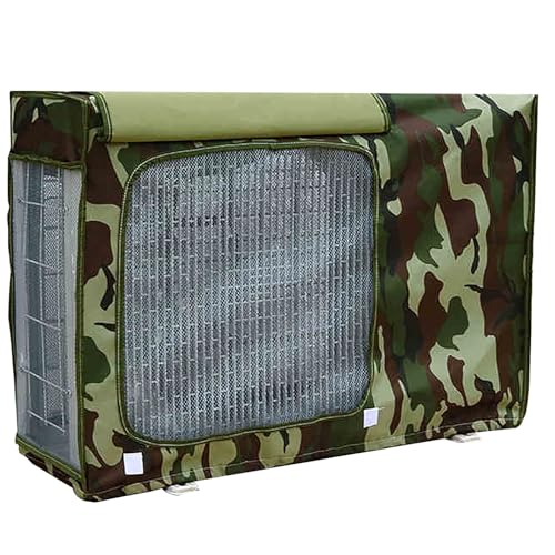 エアコン室外機カバー、屋外用通気孔付きエアコン カバー、エアコン室外機 カバー、エアコンカバー 室外機用(78x55x28 cm/31x22x11 in)